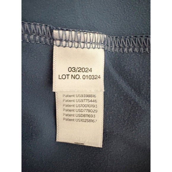 Lalabu Dad Shirt Infant Carrying Men's Shirt - Brook / Blue Gray - L - Picture 6 of 7